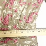 Anna Cate Womens Cottagecore Feminine DItsy Floral Print Ruffle Tyler Mini Dress Tan Size M Photo 10