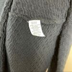 Element Medium Textured Mock Neck Long Sleeve Fit and Flare Dress Skater Swing Black Photo 4