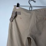 Rebecca Taylor  tan pants straight wide leg 0 A6 Photo 5
