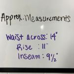 Levi's 512 High-Rise Dark Wash Cut-Off Denim Shorts Size 10 Photo 5