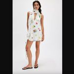 For Love & Lemons  Carla Amalfi Coast Print Scarf Mini Dress S Photo 2