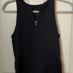 Lucy black workout top quarter zip size S Photo 2