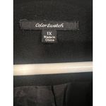 Women’s Color Swatch Black Plus Size Blazer Business Casual office wear L Photo 5