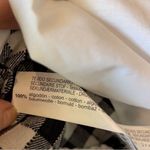 ZARA  Plaid Block Gingham Black & White Mini Dress Photo 9