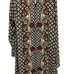 Xhilaration Dress MEDIUM Multicolored Bohemian Long Sleeve Shift Sheath Casual Photo 1