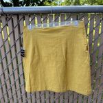 HYFVE NWT Mustard Mini Skirt Large Photo 1