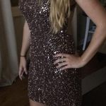 Homecoming Dress Brown Size 6 Photo 0