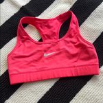 Nike Women's Pro Classic Vibrant Neon Pink Coral Sports Bra Photo 0