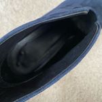 ANINE BING Authentic  suede ankle bootie heels navy Photo 8