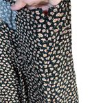 American Eagle ‎ Romper Womens Size S Black Floral Sleeveless Button Down Photo 4
