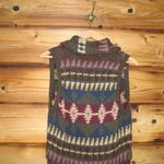 Double D Ranch Southwestern Sweater Knit Vest Green Photo 6