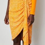 Bailey44 NWT Bailey 44 ruched orange midi skirt Photo 1
