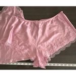 Victoria's Secret  Modal Lace Sexy Trim Cami Set M Pink Zinc Shimmer Christmas Photo 1