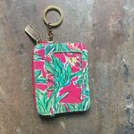 Lilly Pulitzer Zip It Canvas Keychain Coin Purse Photo 4