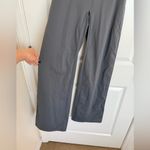 OQQ Wide Leg Leggings Size Small Gray Photo 1