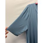 Agnes & Dora Womens XXXL 3X Blue button down tunic flowy Dress Modal pockets Size undefined Photo 2