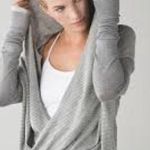 Lululemon Woman’s size 6  iconic wrap long sleeve top Photo 0
