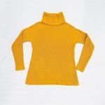 Halogen Mustard Yellow Chunky Turtleneck Sweater Photo 1