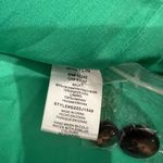 Greylin  Havana Boyfriend Linen Blend Green Blazer Photo 9