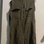 BCBGMAXAZRIA Green Tank Top Sleeveless Shirt Photo 0