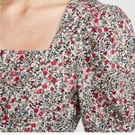 Free People Heartlands Floral Puff Sleeve Tiered Cotton Midi Maxi Dress Size S Photo 10