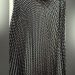 Intermix NWT  Bella Polka Dot Pleated Midi Skirt Photo 4