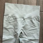 Ribbed light mint seemless leggings Green Photo 1