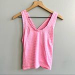 Zyia  Active Nimbus Pink Split Back Mesh Workout Tank Top Size Extra Small Photo 4