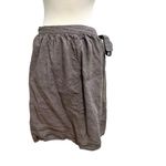 COSTUME NATIONAL 100% Linen Wrap Tie Skirt Minimalist Classic size Medium Gray Photo 3