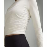 Lululemon  All It Takes Ribbed Nulu Long-Sleeve Shirt In Bone Photo 2