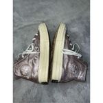 Converse Women’s Chuck Taylor All Star PINK Metallic Hi Top Sneakers US 7 Photo 5