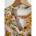 Free People Tegan Floral Printed Boho Long Sleeve Mini Dress Size X-Small Photo 6