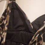 Olivia Matthews  Dress Size 10 Leopard Sheer Asymmetrical Photo 3