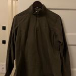 The North Face Fleece Pullover Quarter-Zip Brown Photo 2