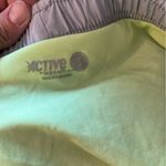 Active Basic Active Shorts Grey and Neon yellow build in bottoms Photo 2