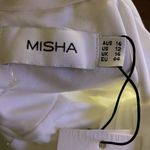 Misha Letizia Jumpsuit in Ivory Size 12 Photo 3