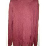 NWT New Womens Prana Sweater XL Ansleigh Soft Organic Cotton Casual Red Slit Photo 6