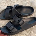 Birkenstock  Charcoal Double Strap Slides size 41 (10)excellent condition Photo 0
