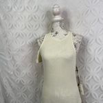 AGOLDE Anthropologie Val Asymmetric Cream Tee Size M NWT Photo 5