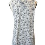 J. Jill Women’s Floral Sleeveless Top Size S White Photo 1