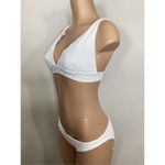 PilyQ New. white bikini set. S-bottom/D-cup top. Retails $149 Photo 7