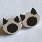 Pink and Glitter Pig Earrings Photo 2