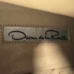 Oscar de la Renta  Blue Suede Leather Heeled Ankle Booties Size 36.5/6 Italy Photo 5