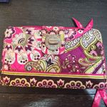 Vera Bradley Floral Pink and Purple Wallet Photo 0