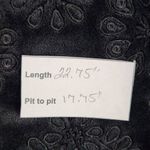 Lilly Pulitzer Black Embroidered Sweatshirt Size Small Rami Velour Sweatshirt Photo 8