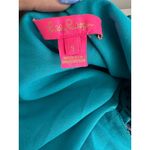 Lilly Pulitzer  Teal Patterned Dress Tank Top Size Small Photo 5