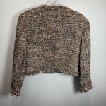 Theory  Women’s Tweed Cropped Multi-Color Blazer Jacket Size 4‎ Photo 2