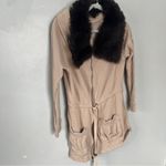 BCBGMAXAZRIA BCBG MaxAzaria Women’s Cotton Twill Quilt Lined Military Anorak Midlength Photo 1