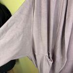 Athleta Womens Etheral Cocoon Wrap Stretch Mauve Cardigan Sweater Knit Open SM Photo 3