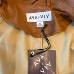 Ava & Viv  Tan Jacket/Coat Size 2X NWT Photo 2